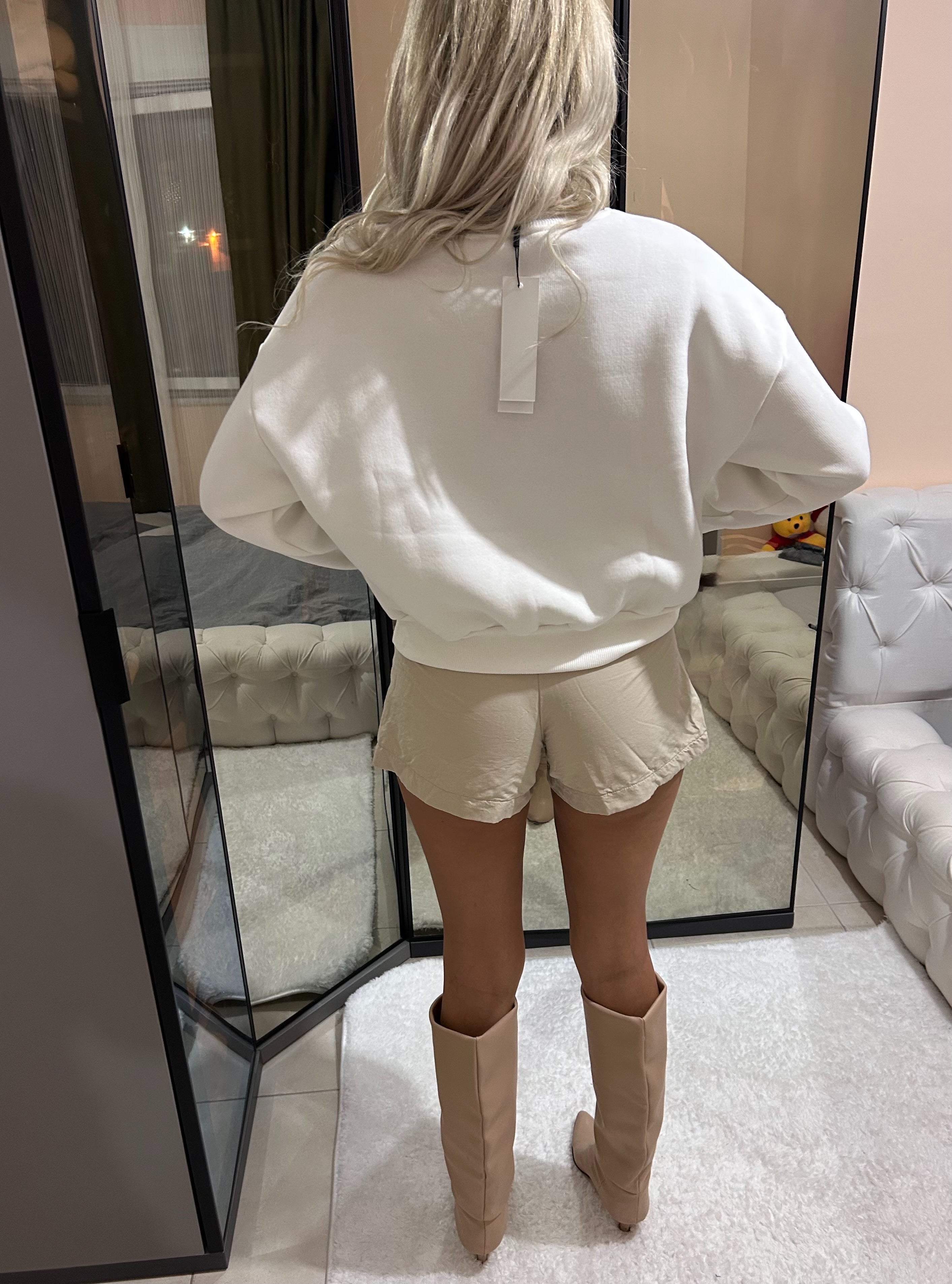 Ck Sweatshirt Beyaz