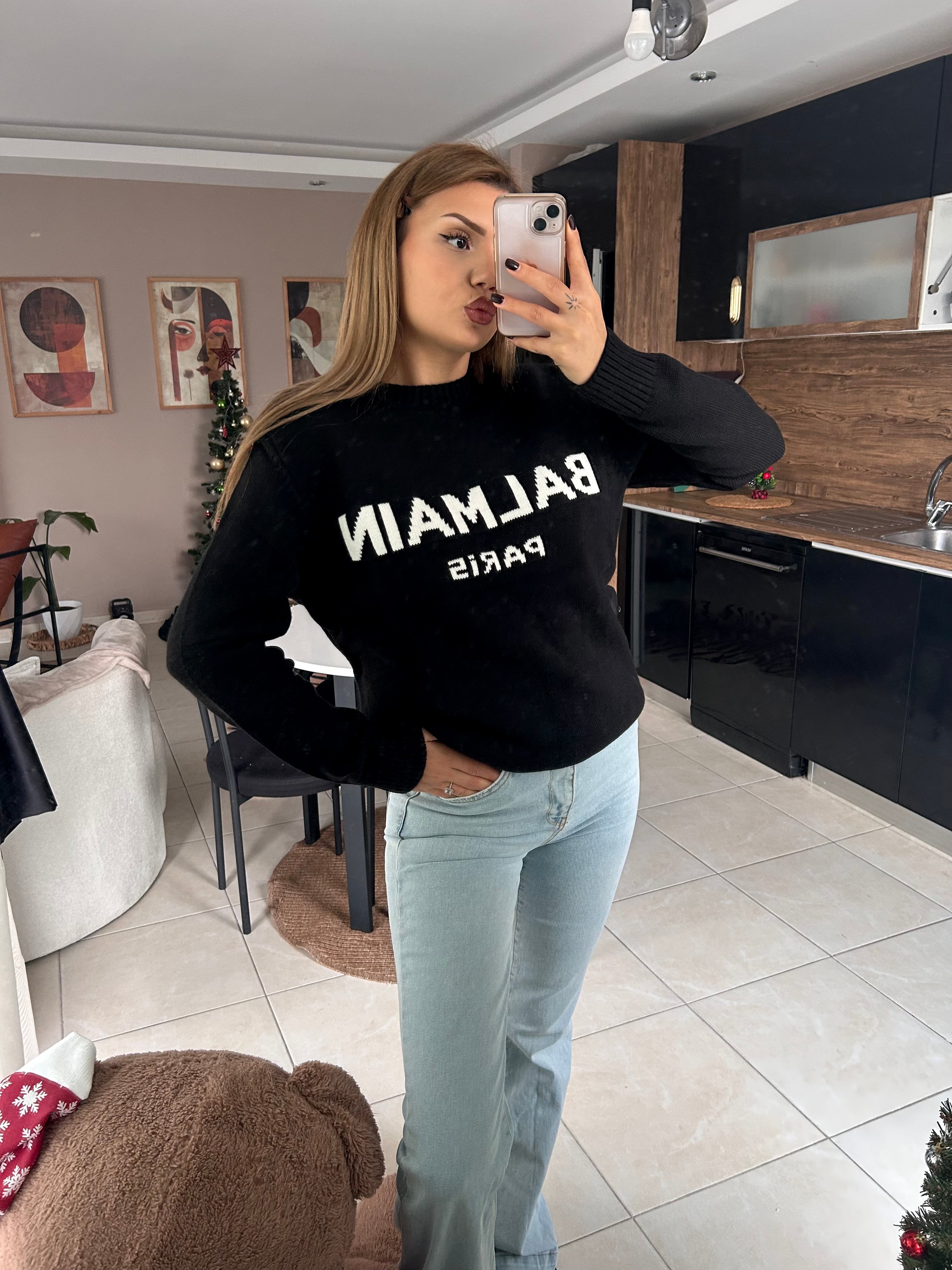 Balmaın Triko Siyah