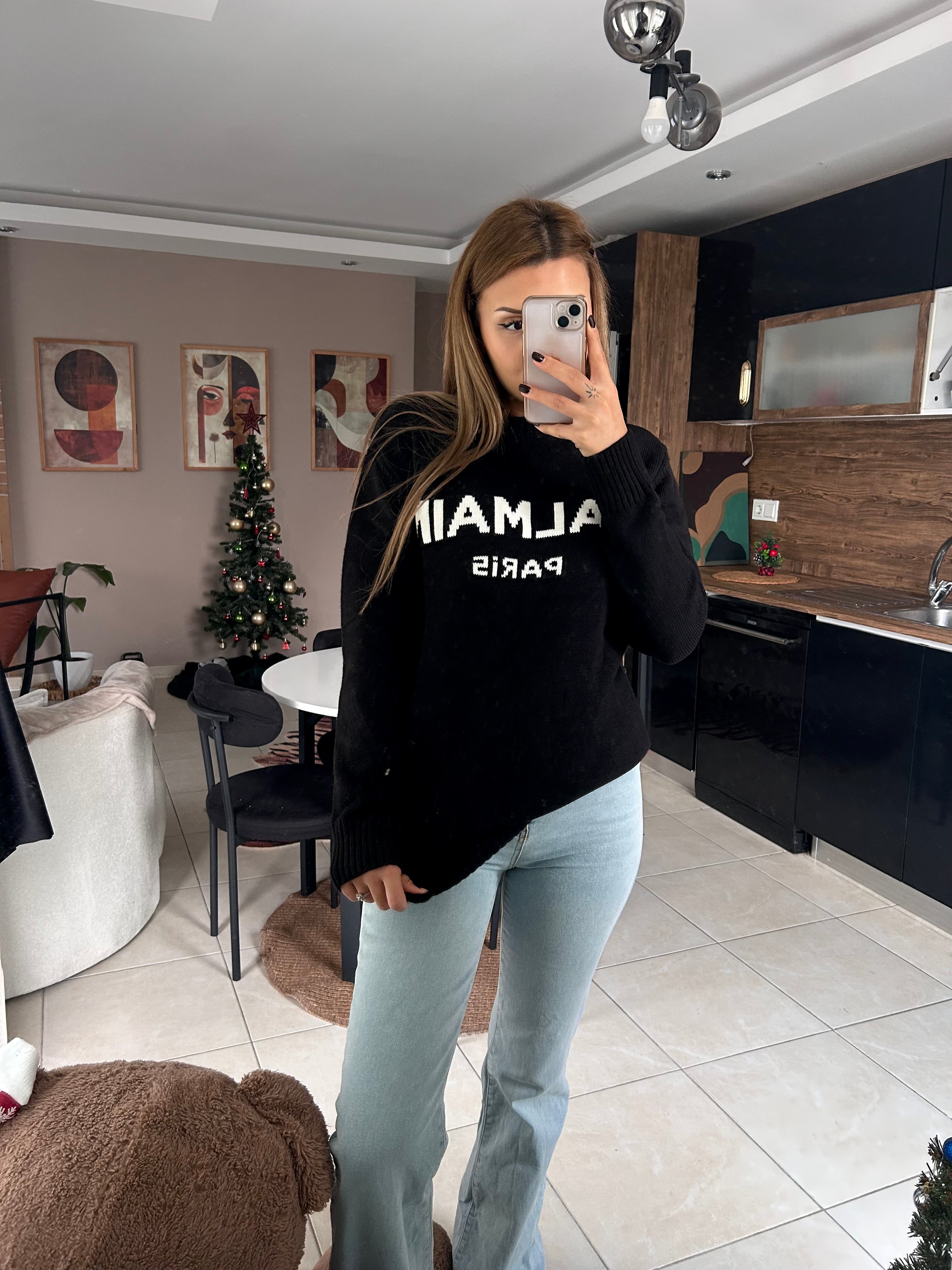 Balmaın Triko Siyah