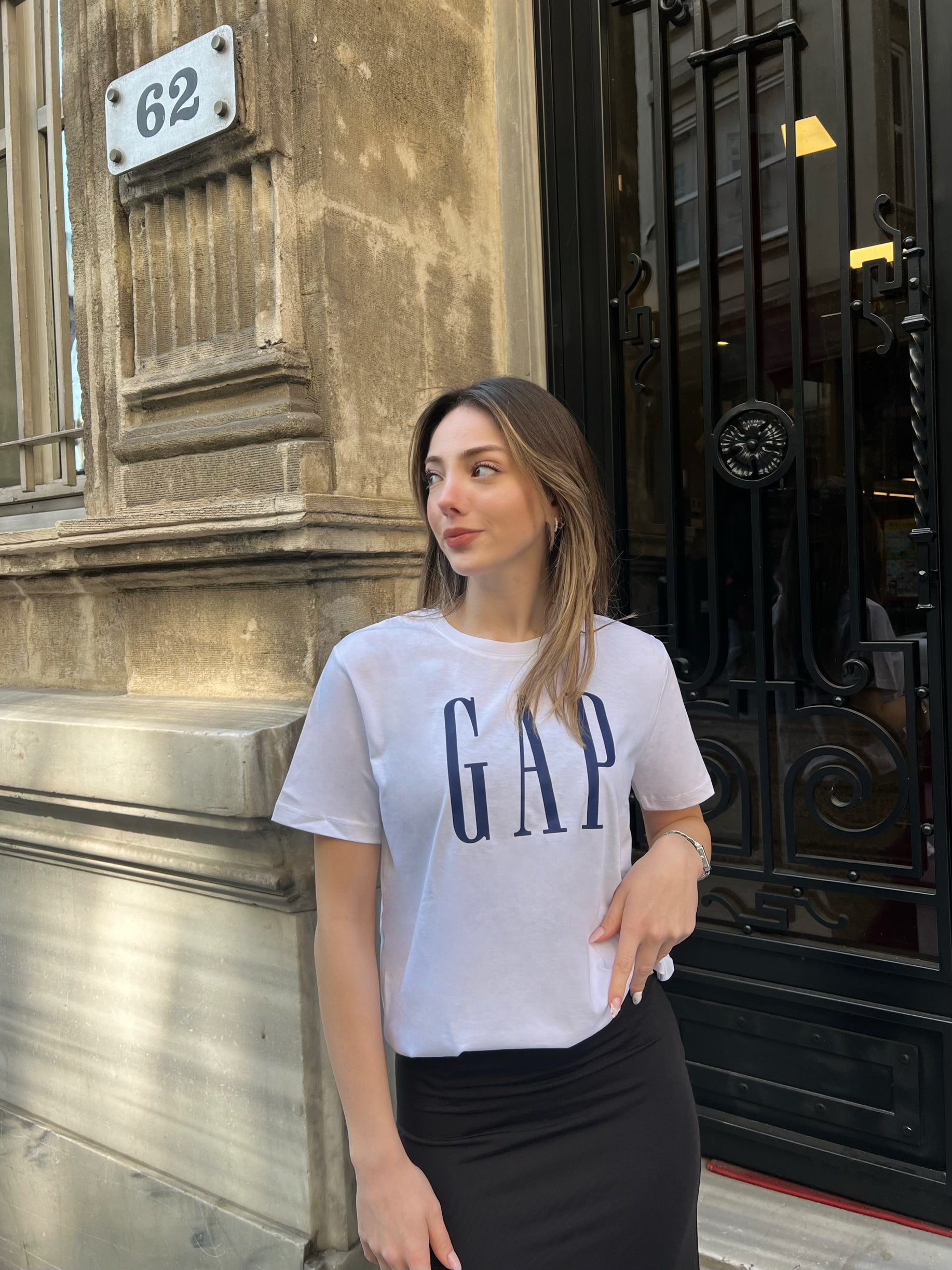 GAP T-shirt Lacivert